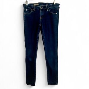 AG ADRIANO GOLDSCHMIED THE LEGGING SUPER SKINNING DARK WASH DENIM JEANS SIZE 27